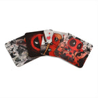 Imagen del producto Conjunto de 4 posavasos 3D de Deadpool