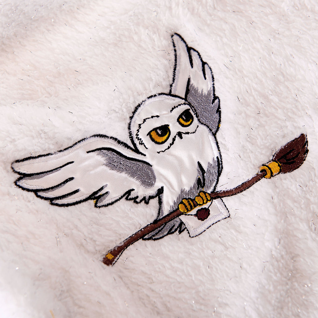 Imagen del producto Harry Potter - Bata de baño de lentejuelas Hedwig para mujer