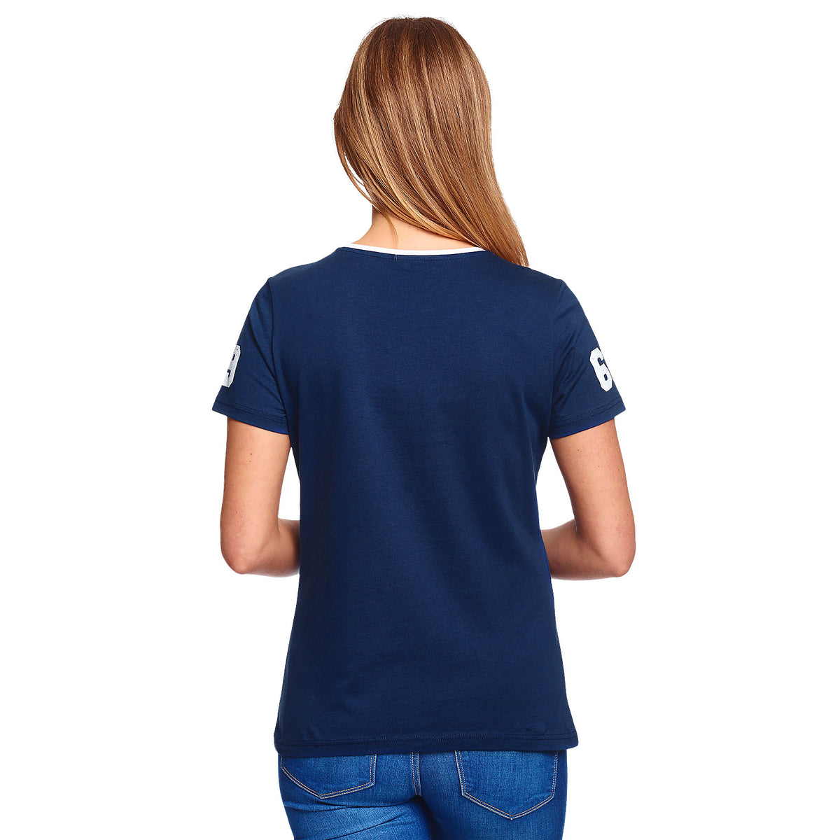 Imagen del producto Barrio Sésamo - Camiseta Oldschool para mujer azul