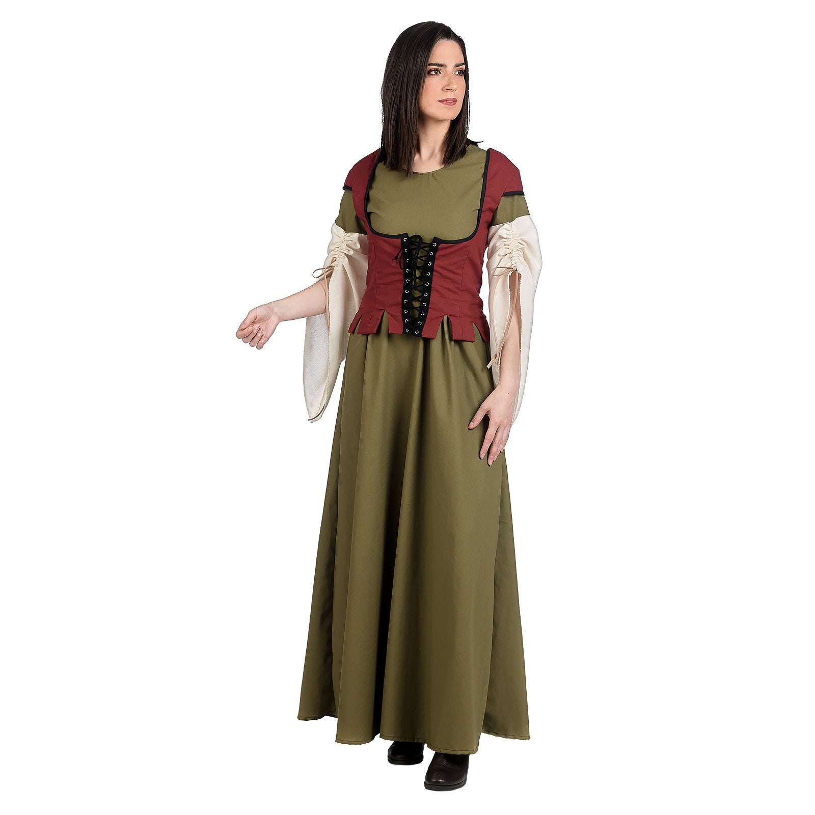 Imagen del producto Disfraz de doncella medieval para mujer