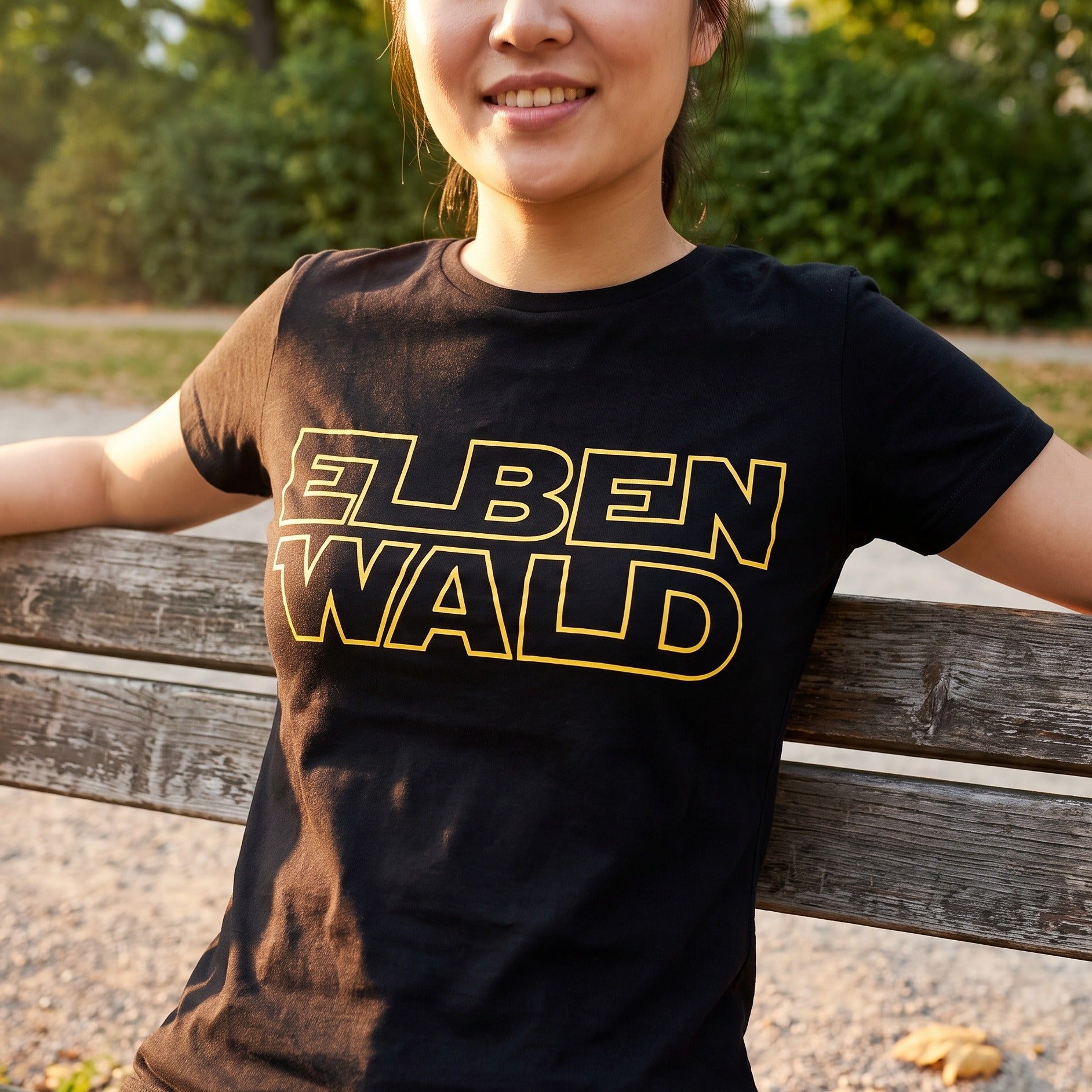 Imagen del producto Camiseta con el logo de Elbenwald para fans de Star Wars