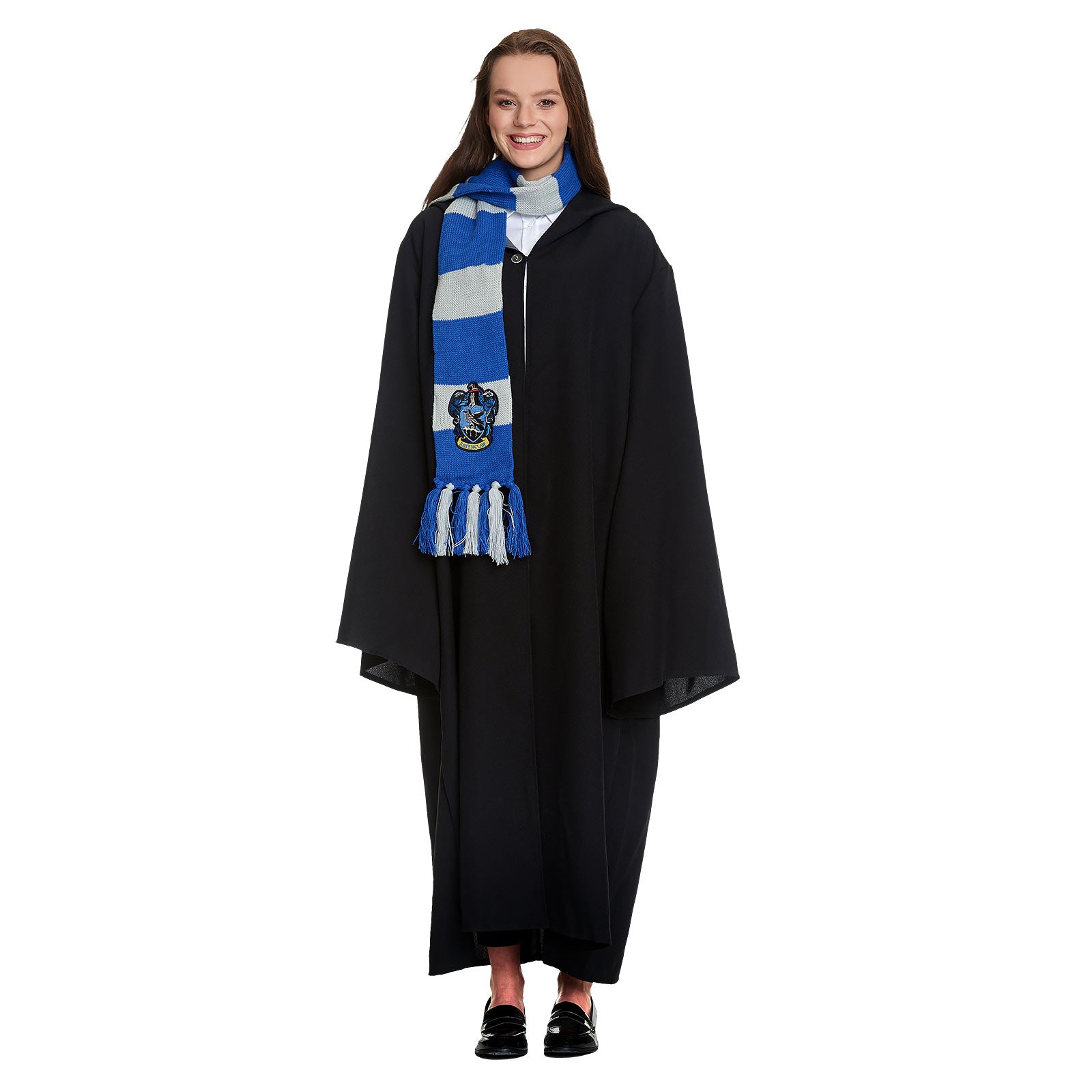 Imagen del producto Disfraz de mago con capa con capucha para fans de Harry Potter