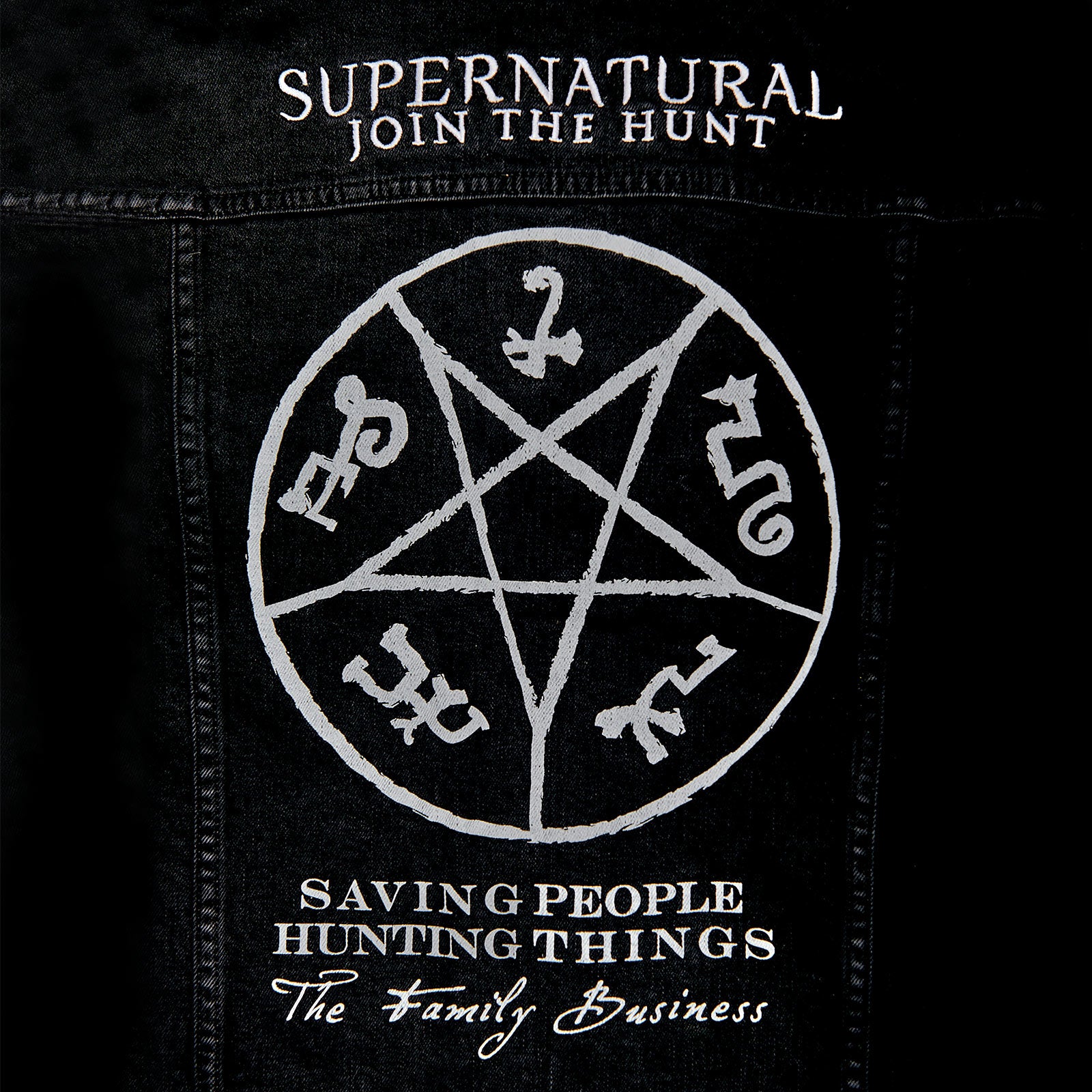Product image Supernatural - Devil's Trap Denim Jacket Women Black