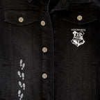 Imagen del producto Harry Potter - Mapa del Merodeador Chaqueta de mezclilla para mujer negra