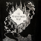 Imagen del producto Harry Potter - Mapa del Merodeador Chaqueta de mezclilla para mujer negra