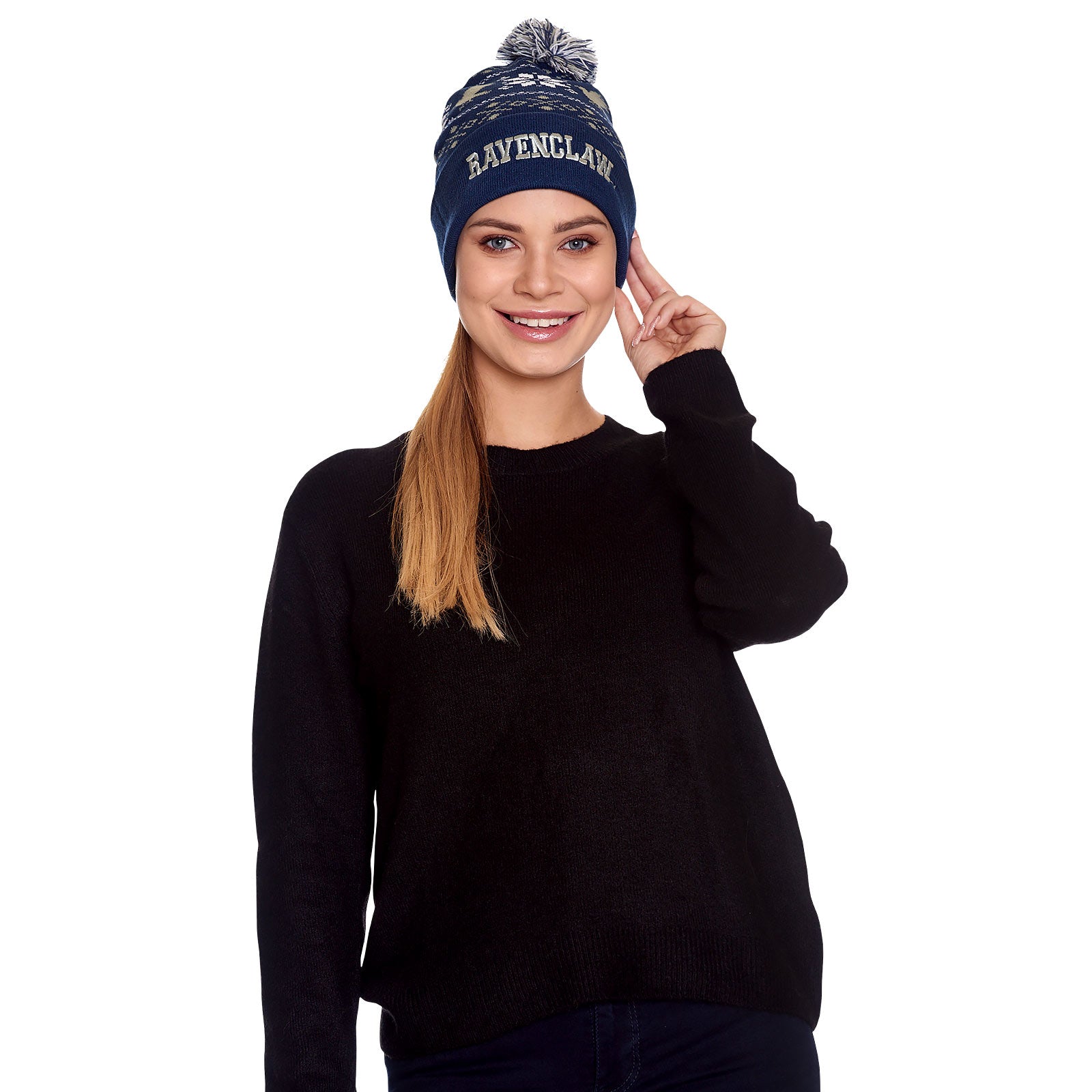 Imagen del producto Harry Potter - Gorro noruego Ravenclaw azul
