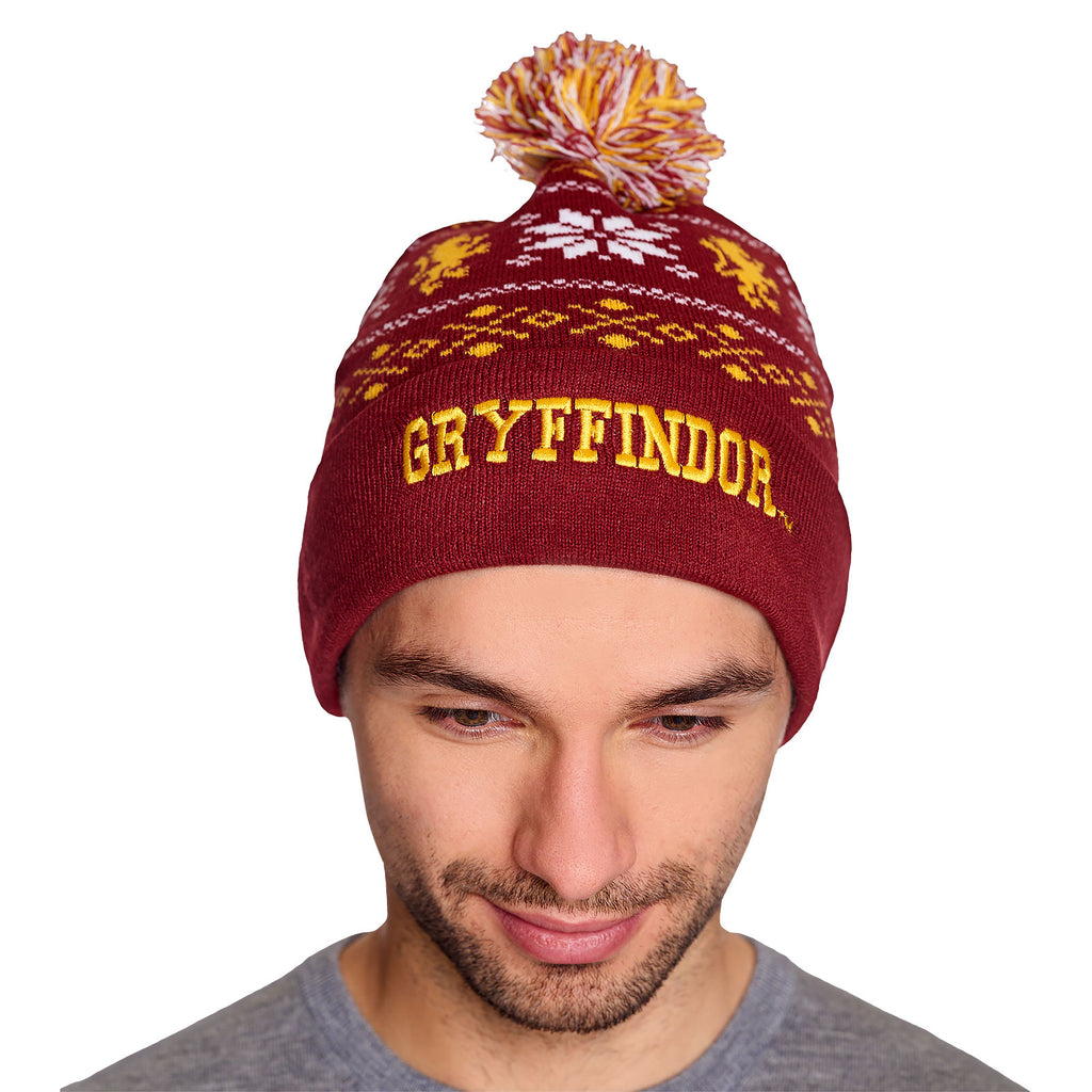 Imagen del producto Harry Potter - Gorro noruego Gryffindor rojo