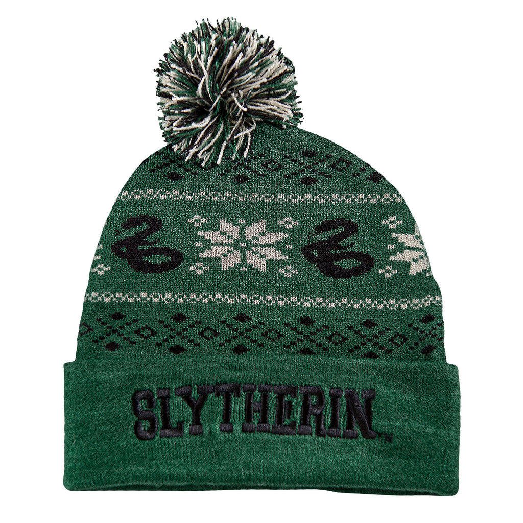 Imagen del producto Harry Potter - Gorro noruego Slytherin verde