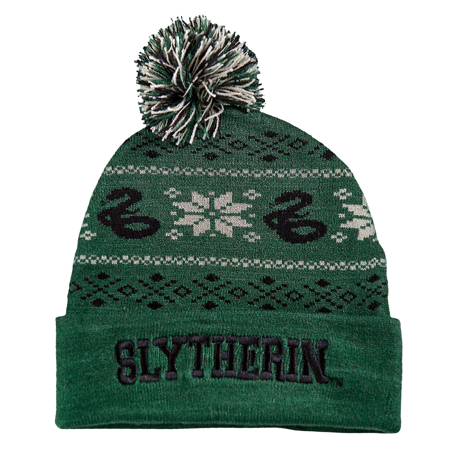 Imagen del producto Harry Potter - Gorro noruego Slytherin verde
