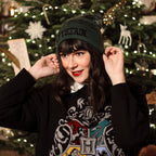 Imagen del producto Harry Potter - Gorro noruego Slytherin verde