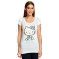 Imagen del producto Hello Kitty - Camiseta Pastel Kitty para mujer blanca