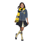 Imagen del producto Harry Potter - Bufanda de punto con escudo de Hufflepuff