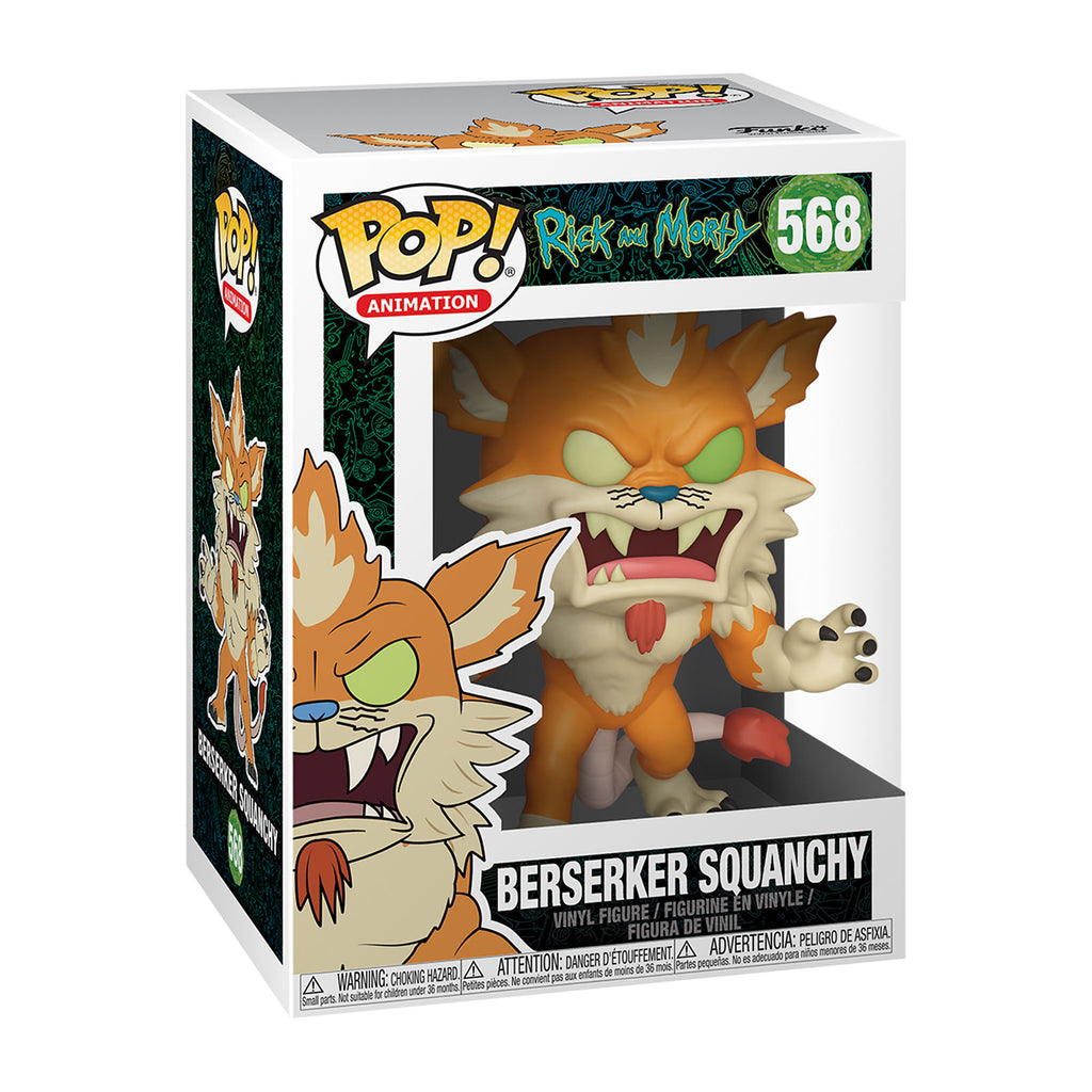 Product image Rick and Morty - Berserk Squanchy Funko Pop figure