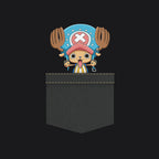 Imagen del producto One Piece - Camiseta Pocket Chopper negra