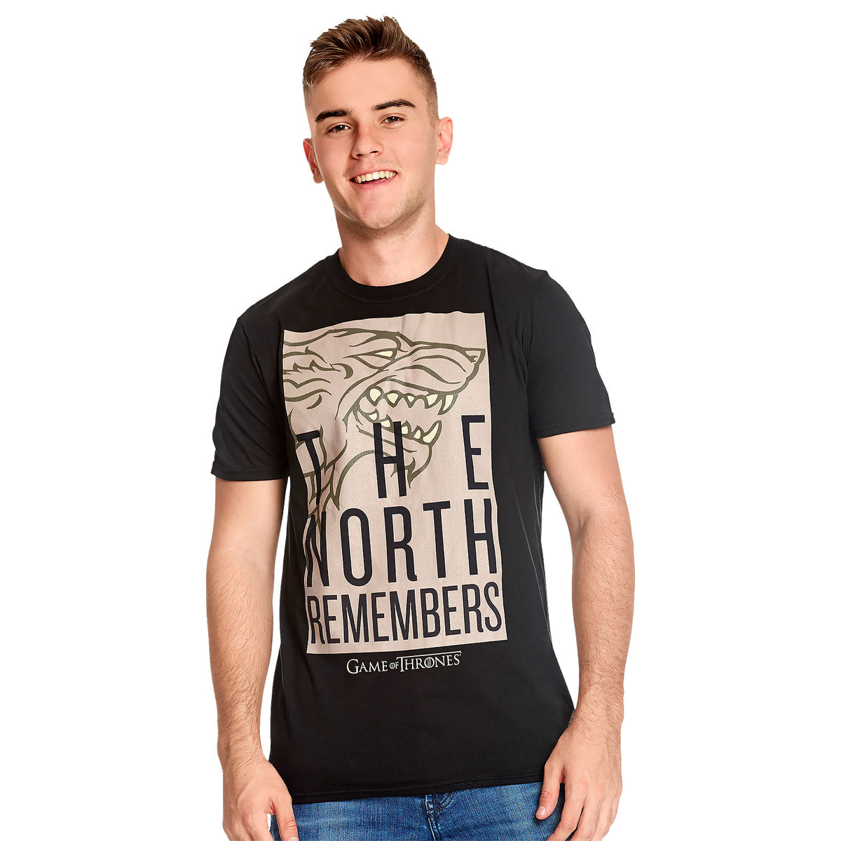 Imagen del producto Game of Thrones - The North Remembers Stark Camiseta negra