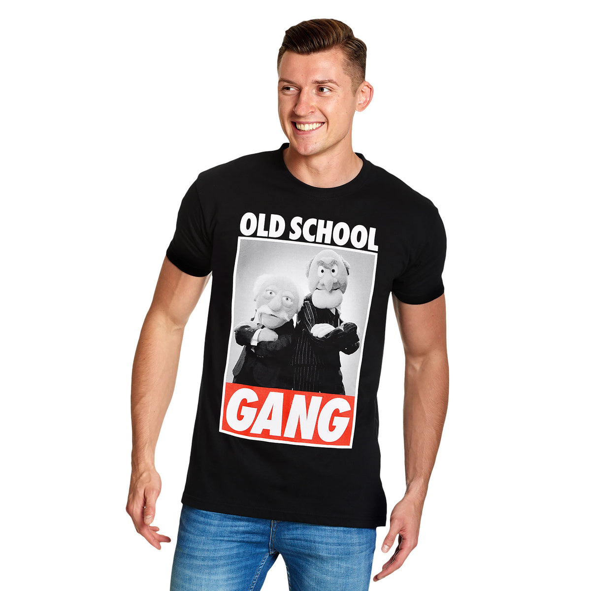 Imagen del producto Muppets - Camiseta Old School Gang negra