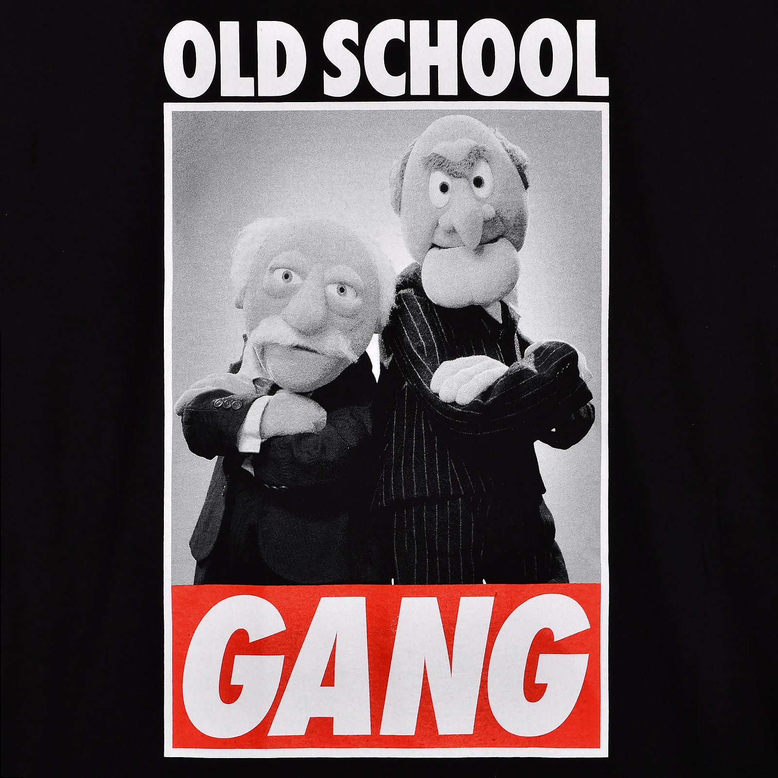 Imagen del producto Muppets - Camiseta Old School Gang negra
