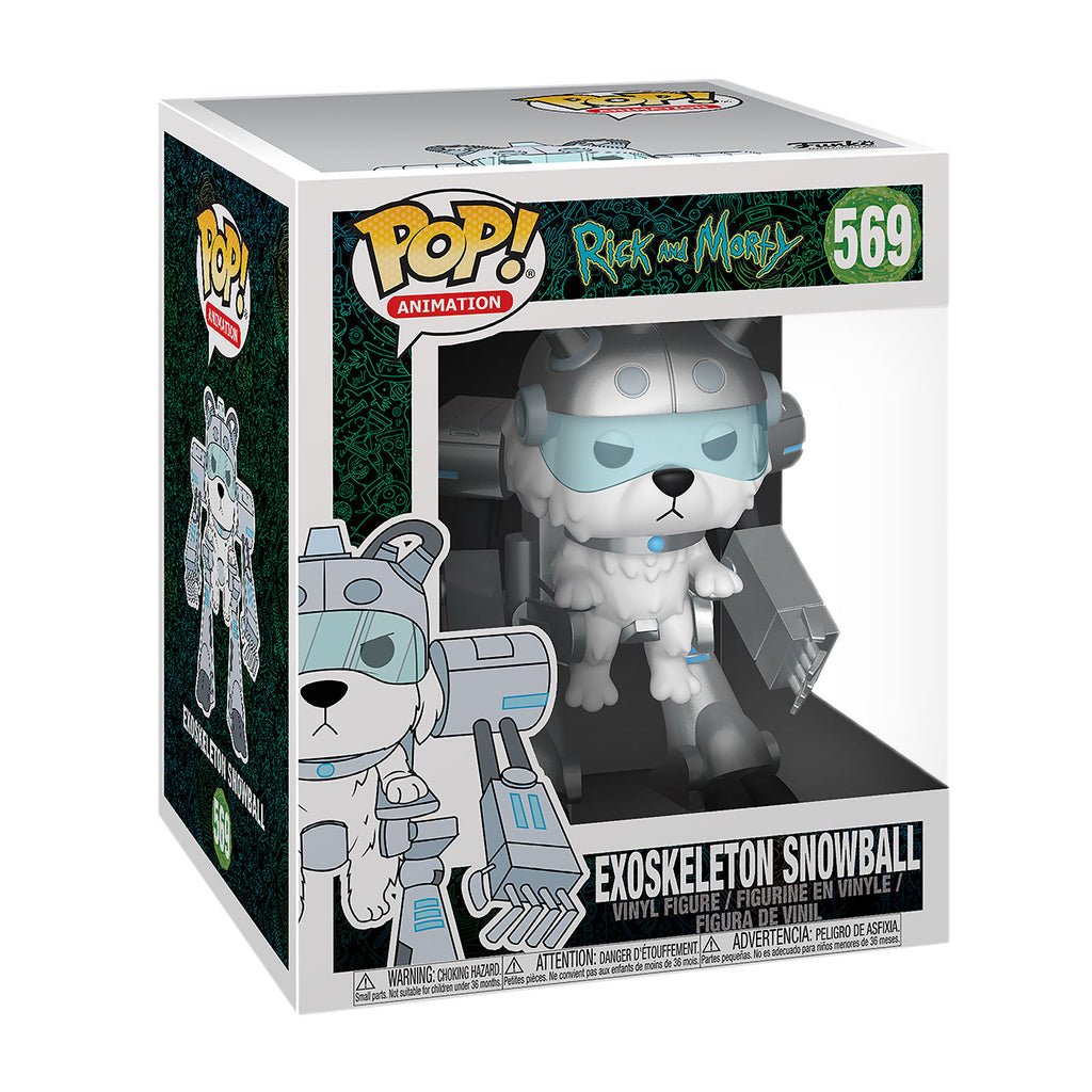 Product image Rick and Morty - Exoskeleton Snowball Funko Pop Figurine 14 cm