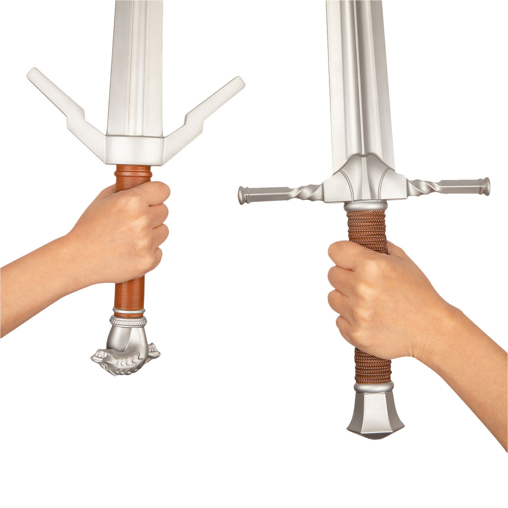 Imagen del producto Witcher - Set de armas de acolchado LARP de acero y plata