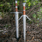 Imagen del producto Witcher - Set de armas de acolchado LARP de acero y plata
