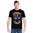 Imagen del producto Captain America - Camiseta Venomizada negra