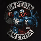 Imagen del producto Captain America - Camiseta Venomizada negra