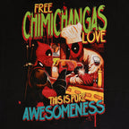 Imagen del producto Deadpool - Camiseta negra de amor a Chimichangas