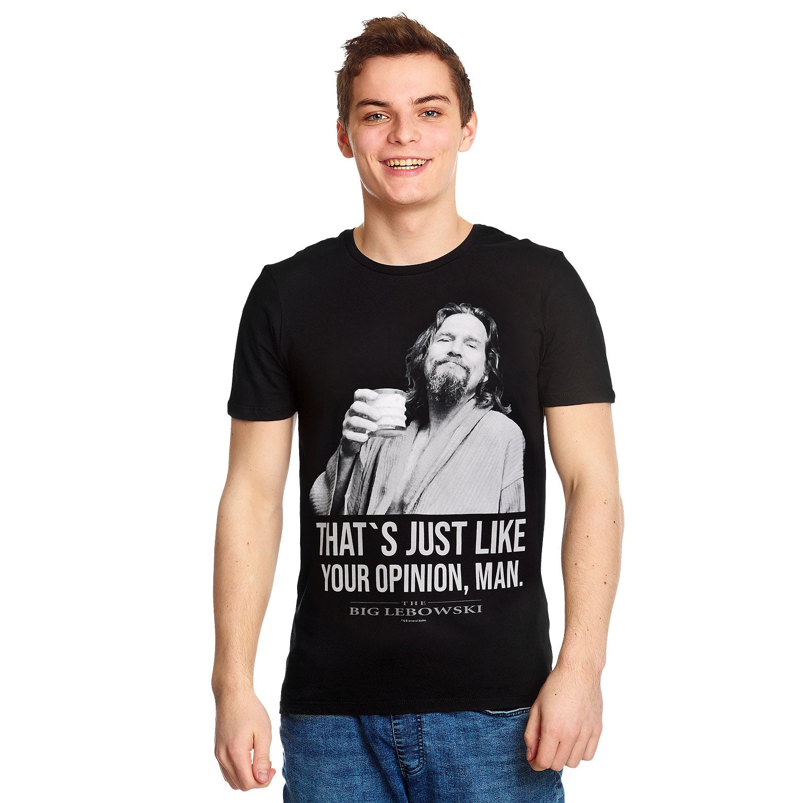 Imagen del producto The Big Lebowski - Camiseta Dude negra