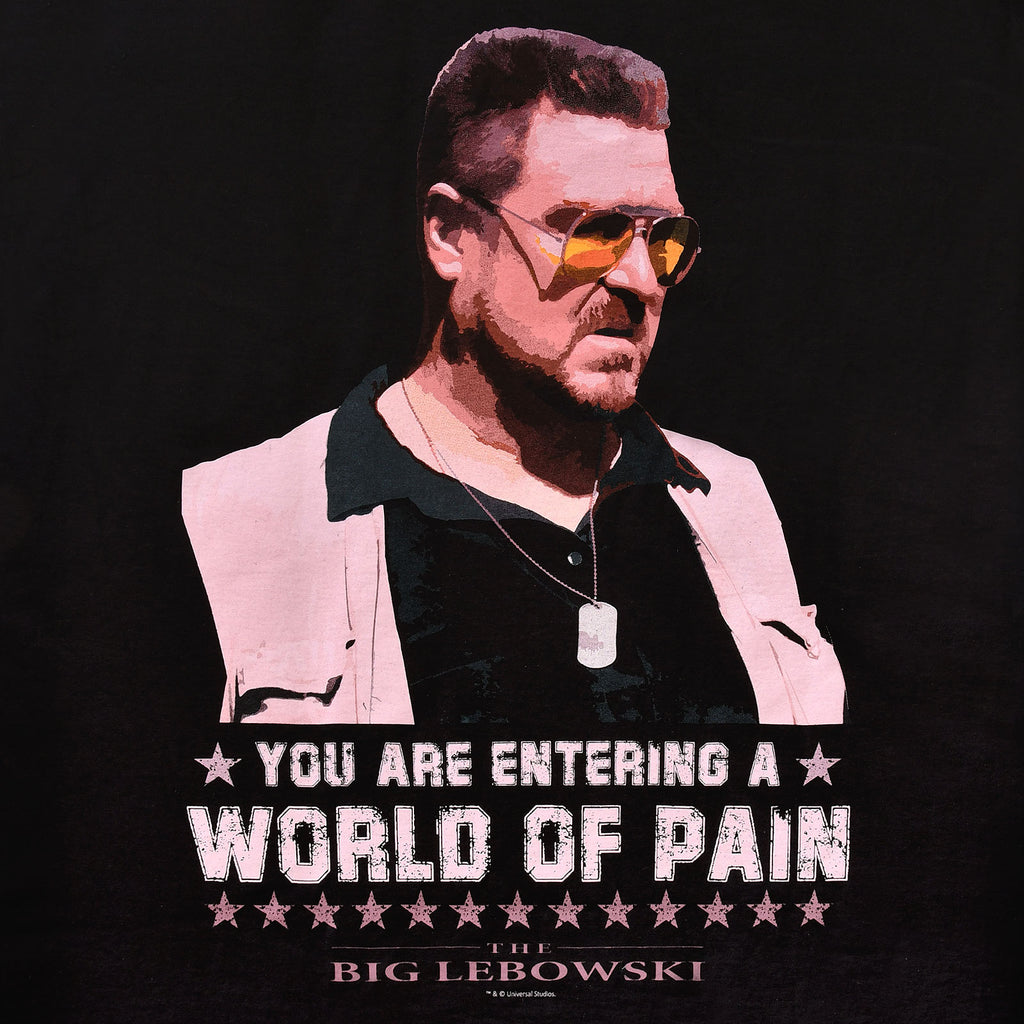 Imagen del producto The Big Lebowski - Camiseta negra de World of Pain