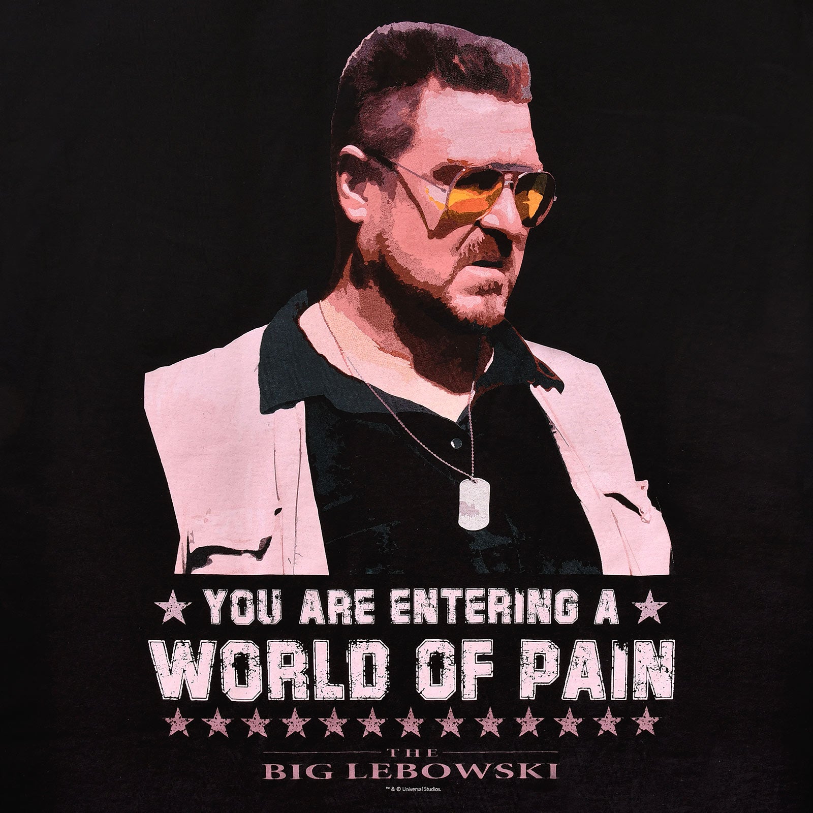 Imagen del producto The Big Lebowski - Camiseta negra de World of Pain