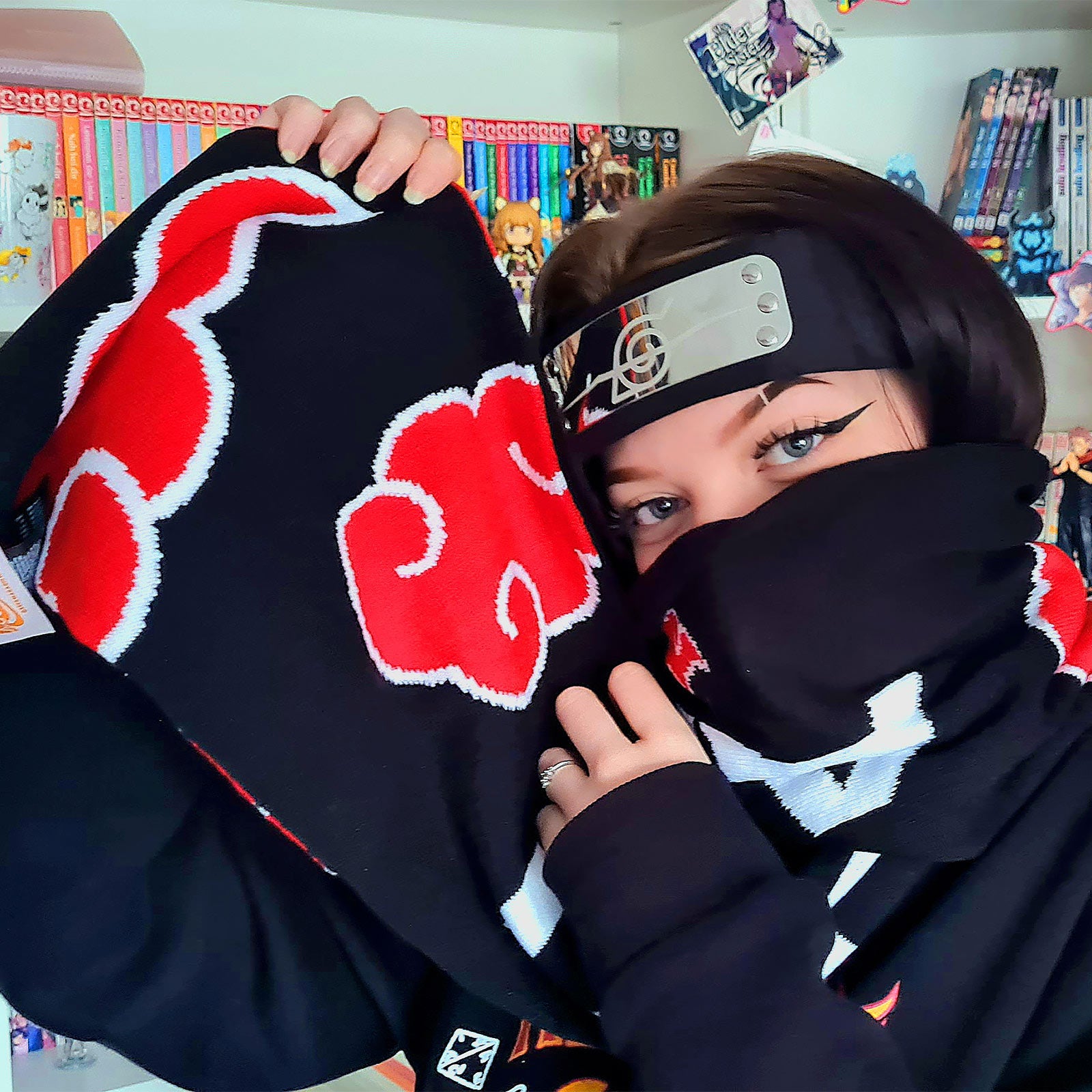 Imagen del producto Naruto - Banda para la frente con símbolo Anti Konoha