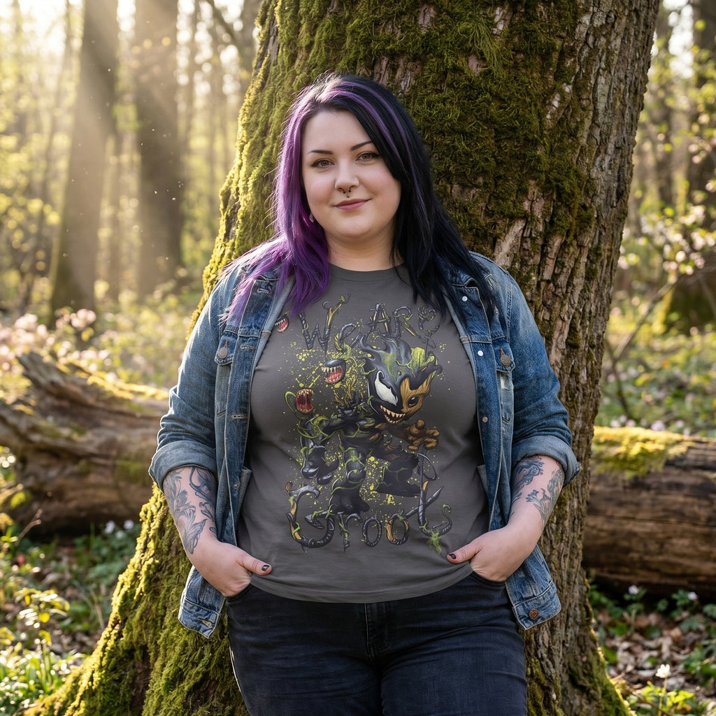 Imagen del producto Guardians of the Galaxy - Camiseta Venomized Groot gris