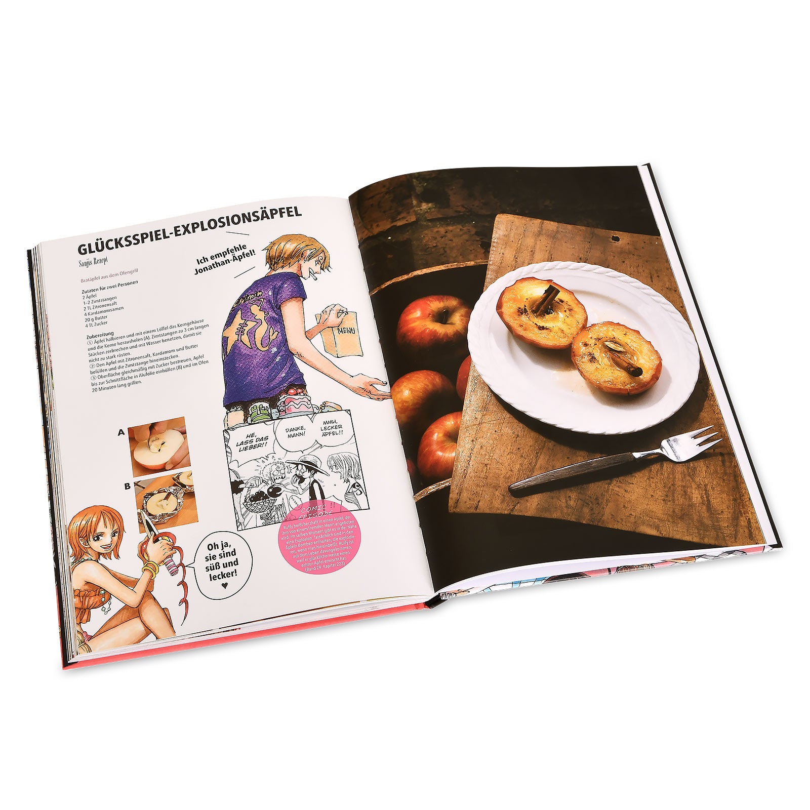 Imagen del producto Libro de cocina de One Piece - Las deliciosas recetas piratas de Sanji