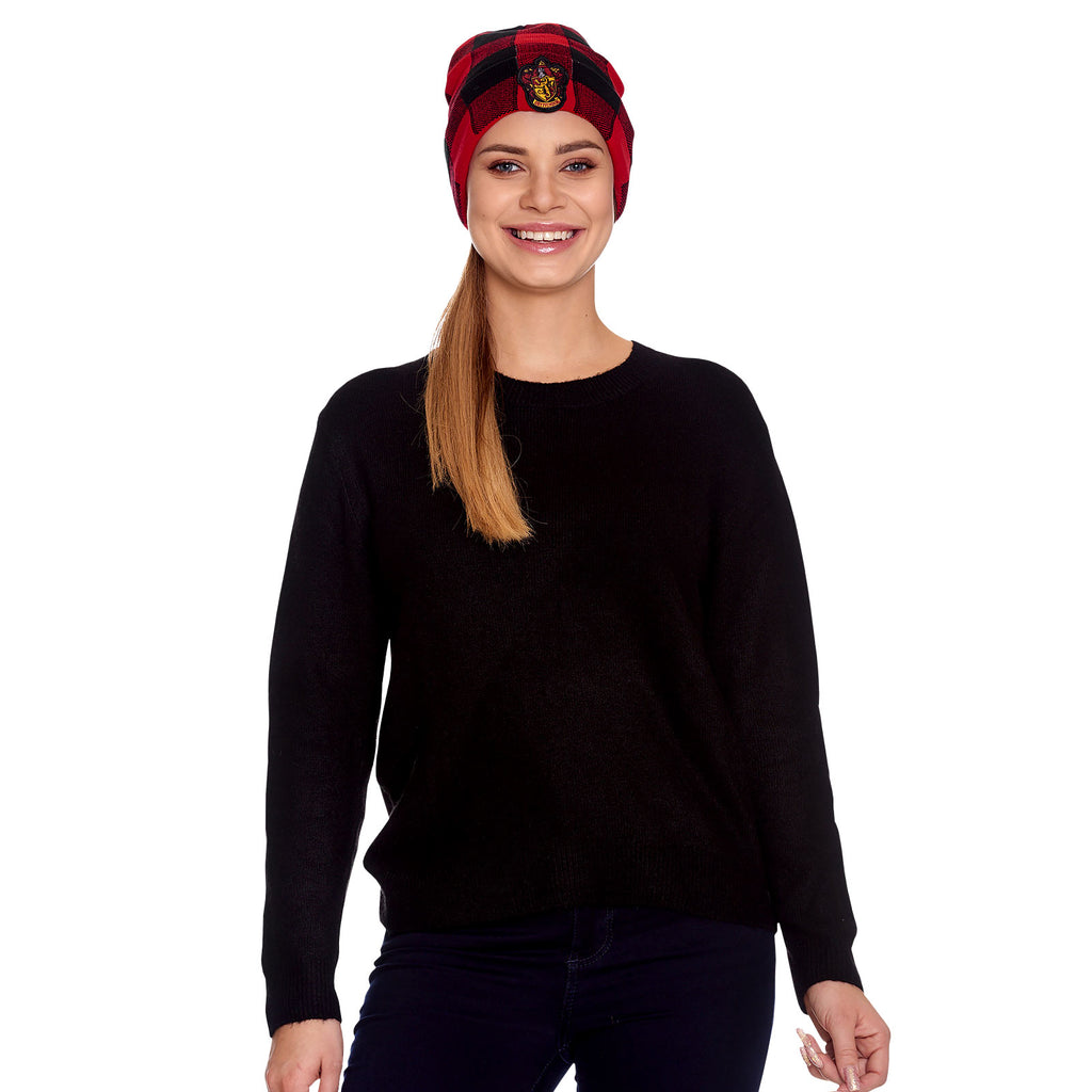 Product image Harry Potter - Gryffindor Crest Checkered Hat