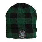 Imagen del producto Harry Potter - Gorro de Cuadros con Escudo de Slytherin