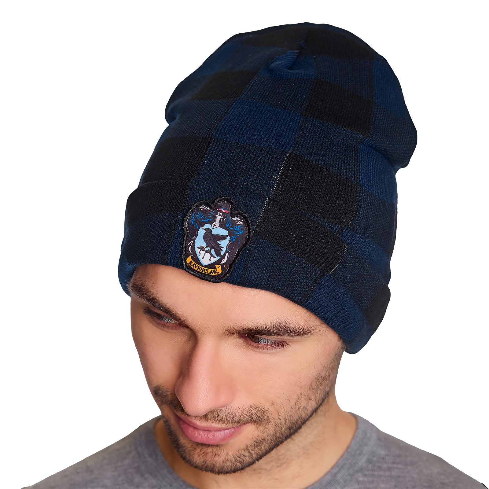 Product image Harry Potter - Ravenclaw Crest Checkered Beanie