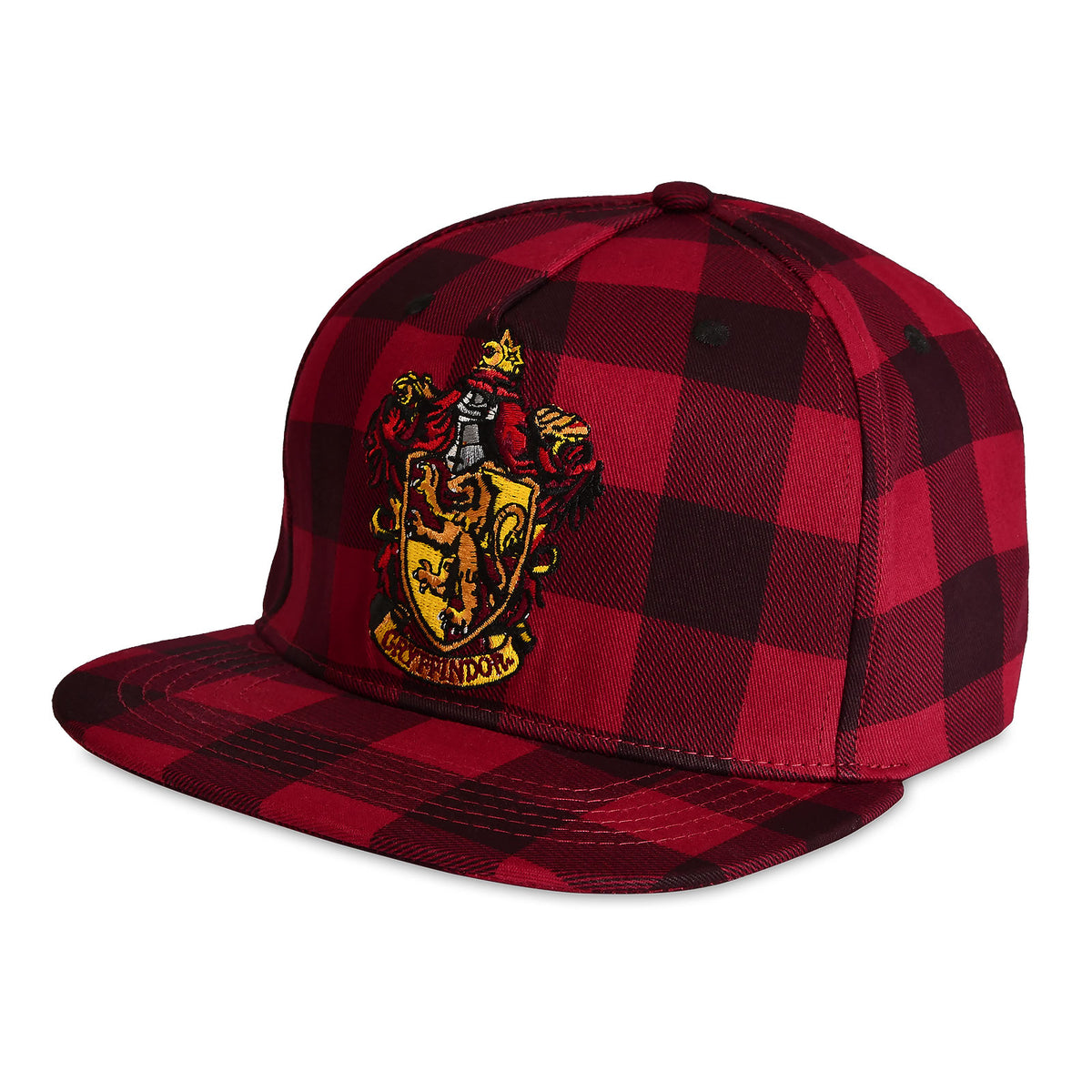 Imagen del producto Harry Potter - Gorra Snapback de Cuadros con Escudo de Gryffindor