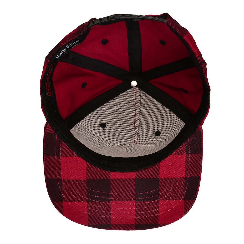 Imagen del producto Harry Potter - Gorra Snapback de Cuadros con Escudo de Gryffindor