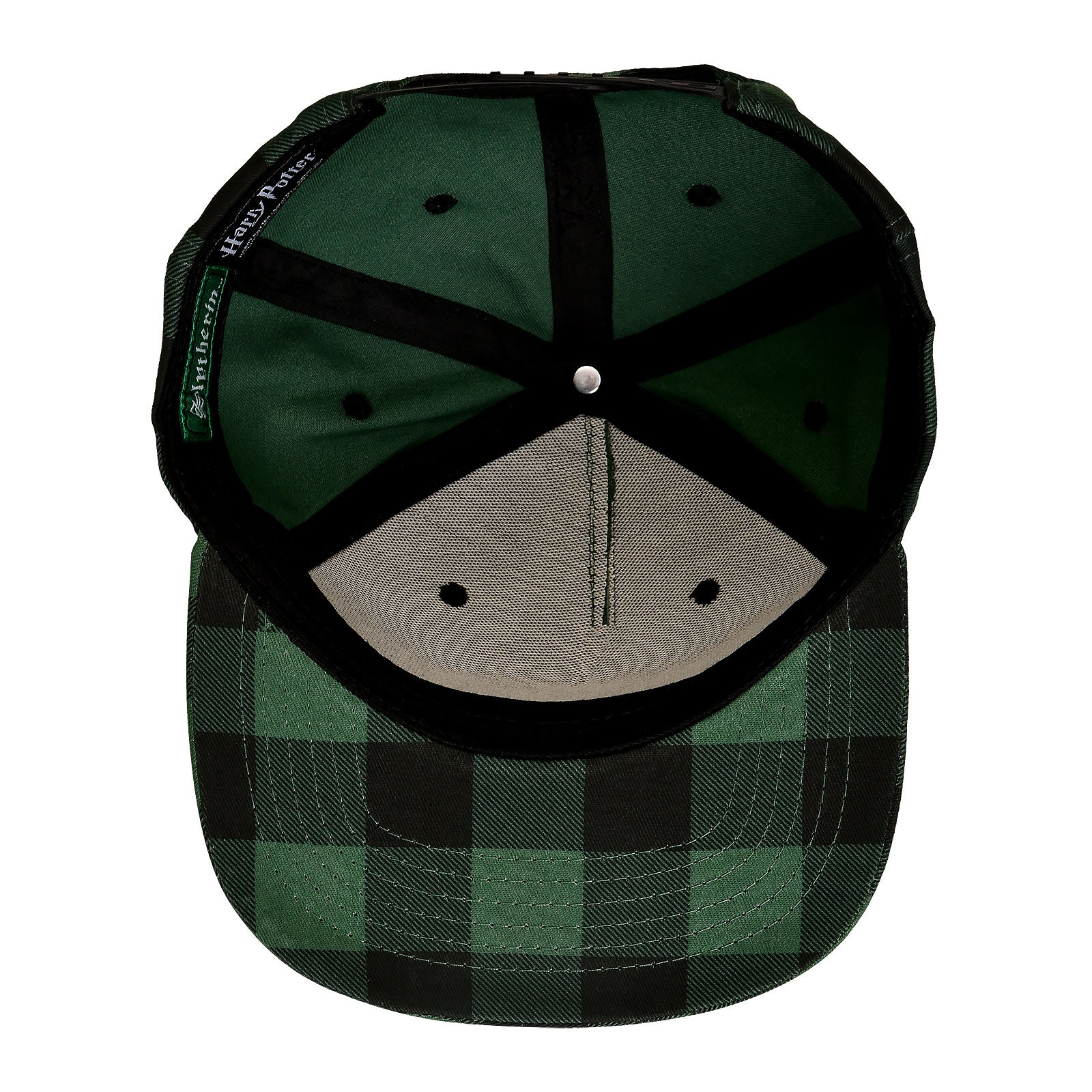 Product image Harry Potter - Slytherin Crest Check Snapback Cap