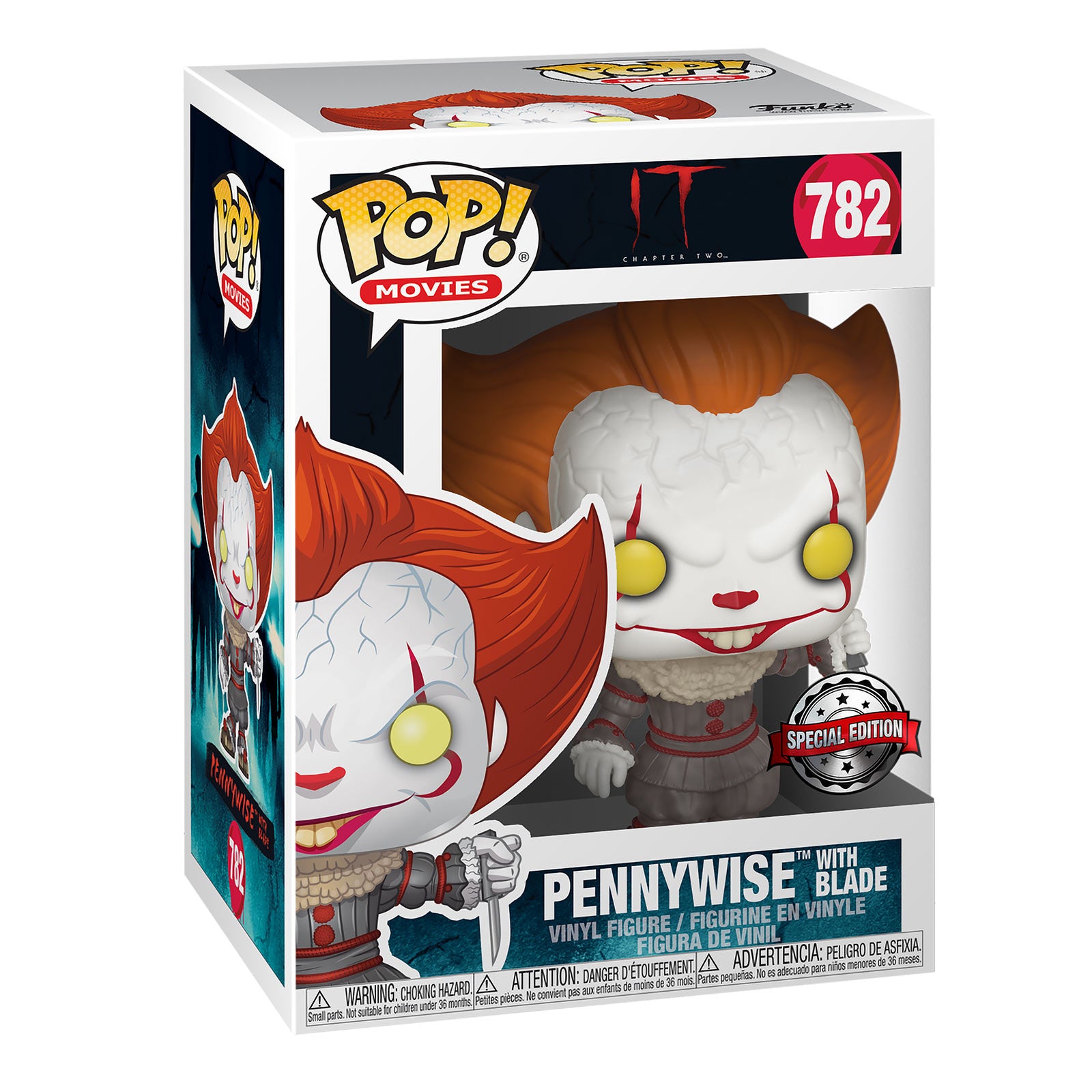 Imagen del producto Stephen King's IT - Pennywise con cuchillo Figura Funko Pop