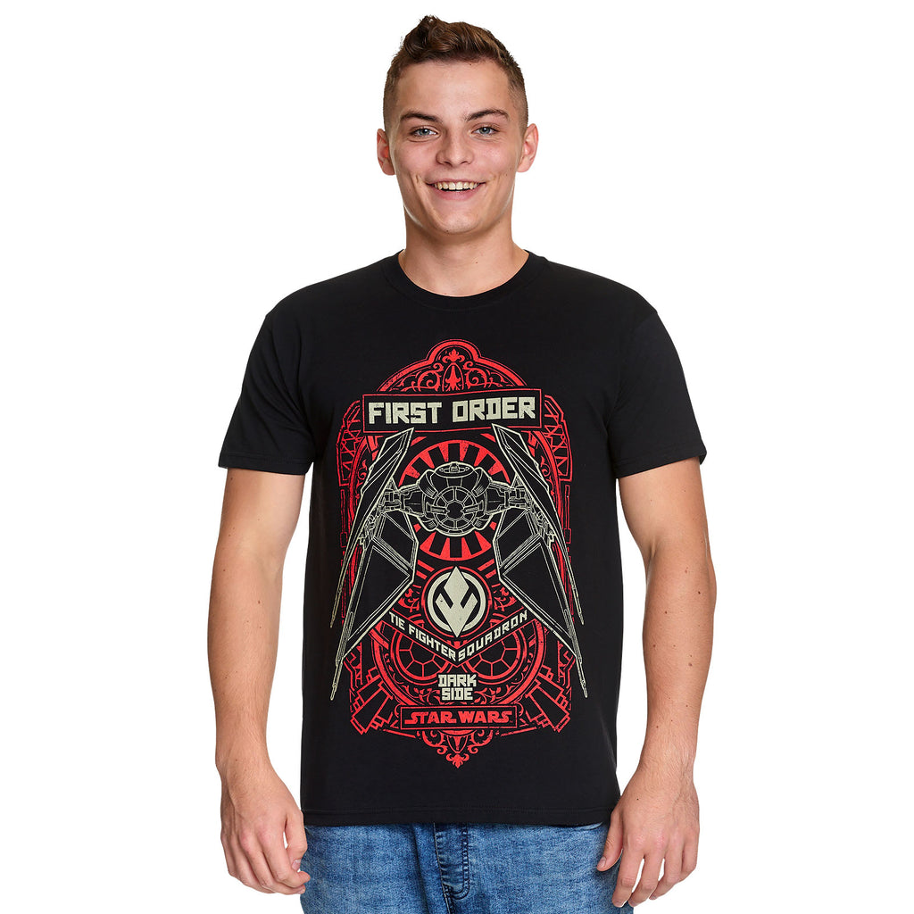 Imagen del producto Star Wars - Camiseta negra del Escuadrón de Cazas Tie