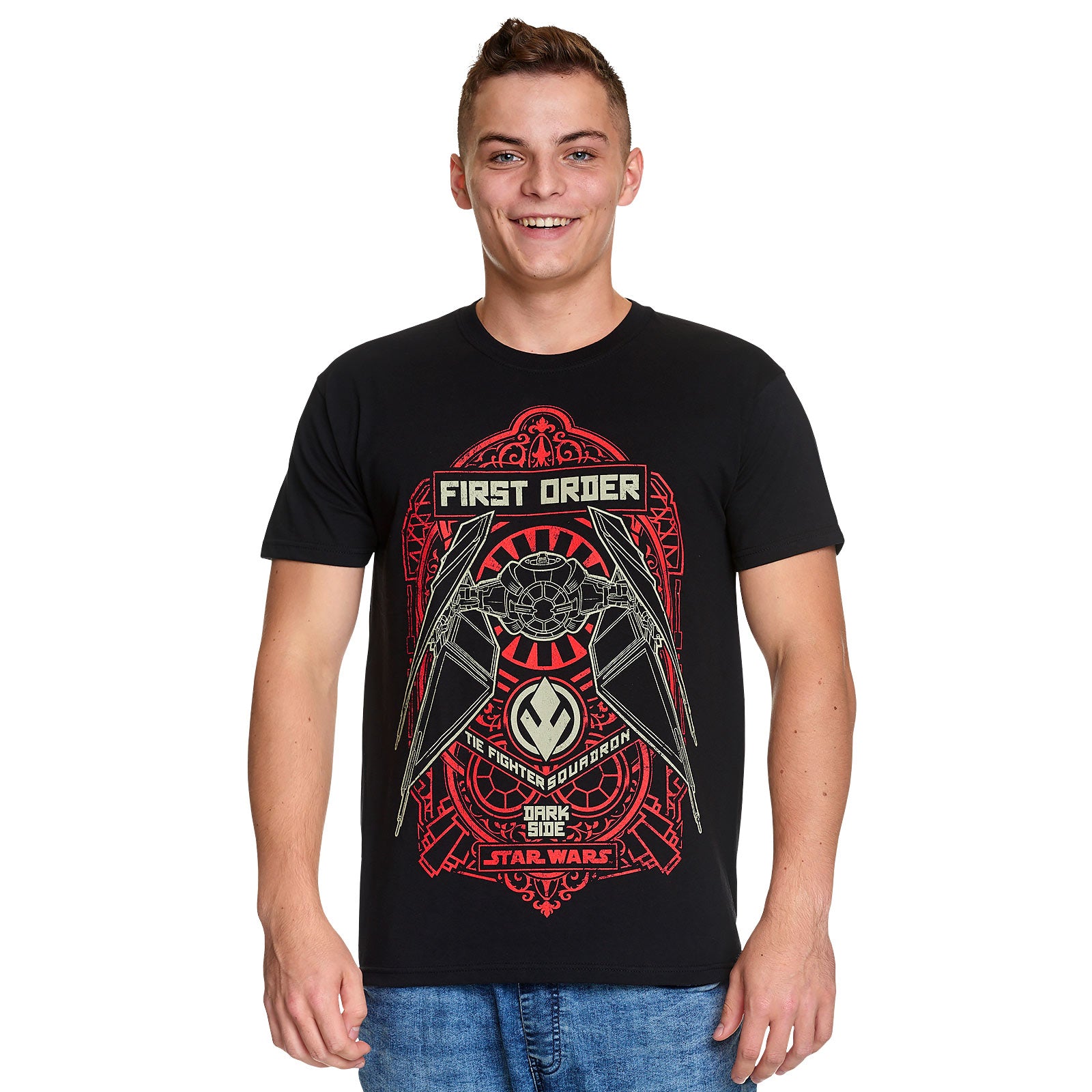 Imagen del producto Star Wars - Camiseta negra del Escuadrón de Cazas Tie