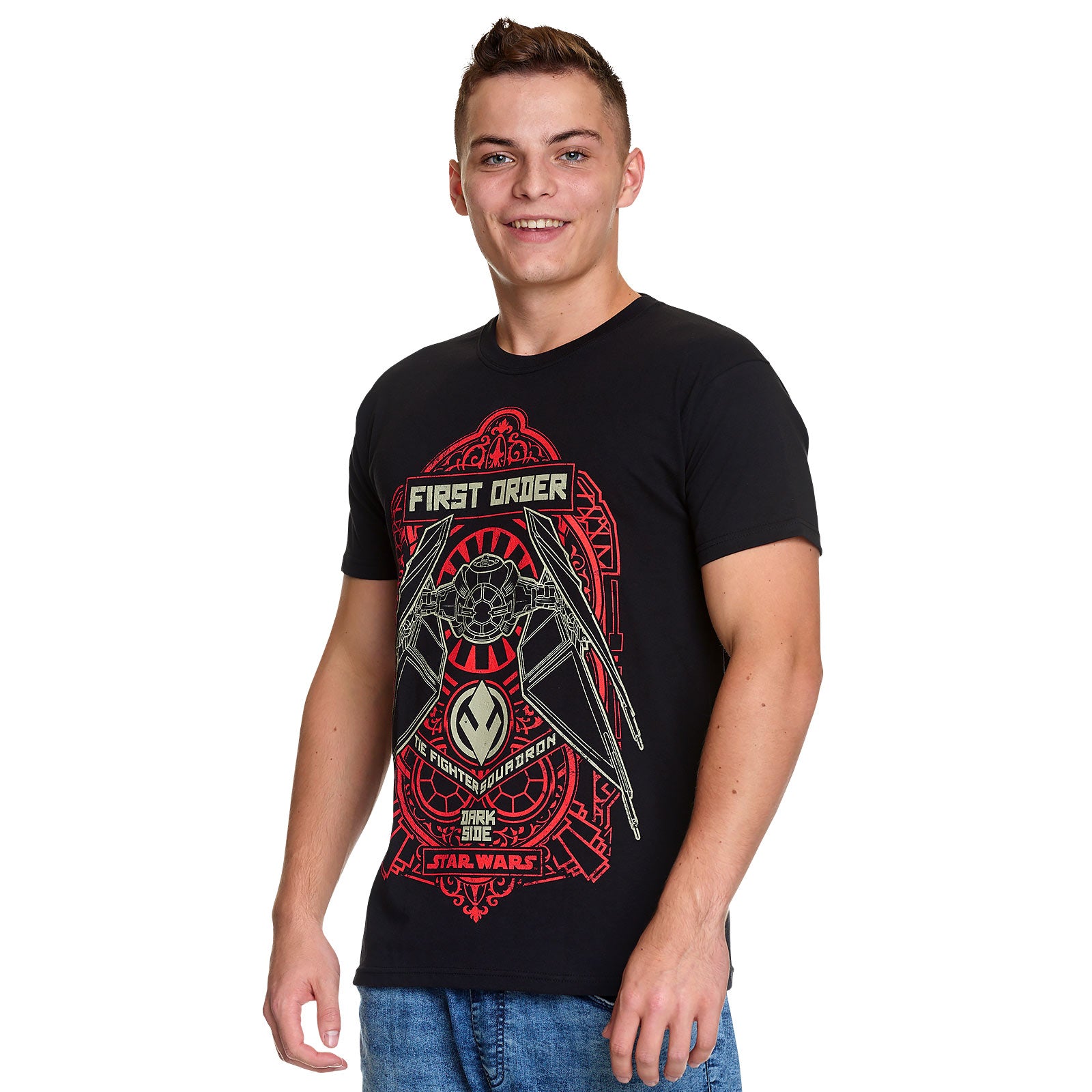 Imagen del producto Star Wars - Camiseta negra del Escuadrón de Cazas Tie