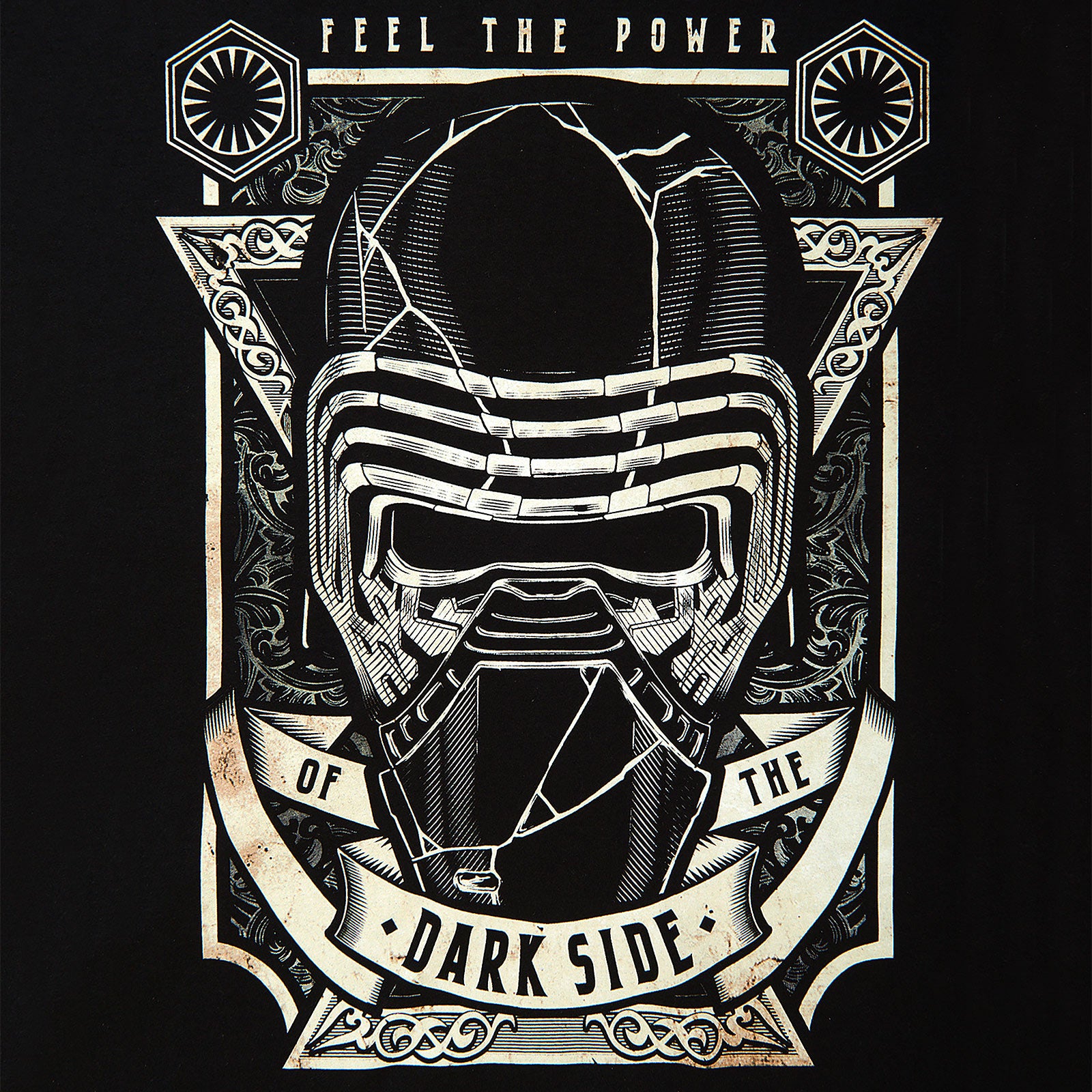 Imagen del producto Star Wars - Siente el poder del lado oscuro Camiseta negra