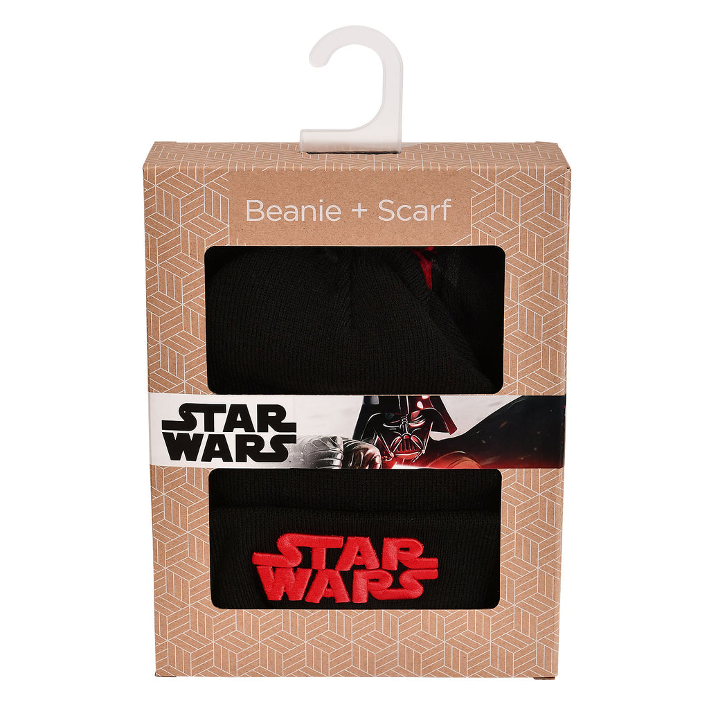 Imagen del producto Star Wars - Set de regalo de gorro y bufanda de Darth Vader