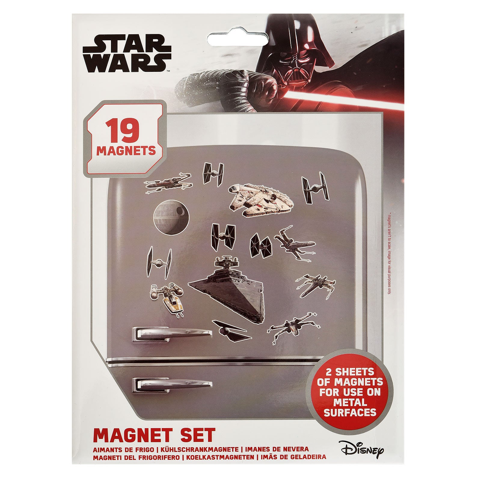 Imagen del producto Star Wars - Set de imanes de batalla espacial