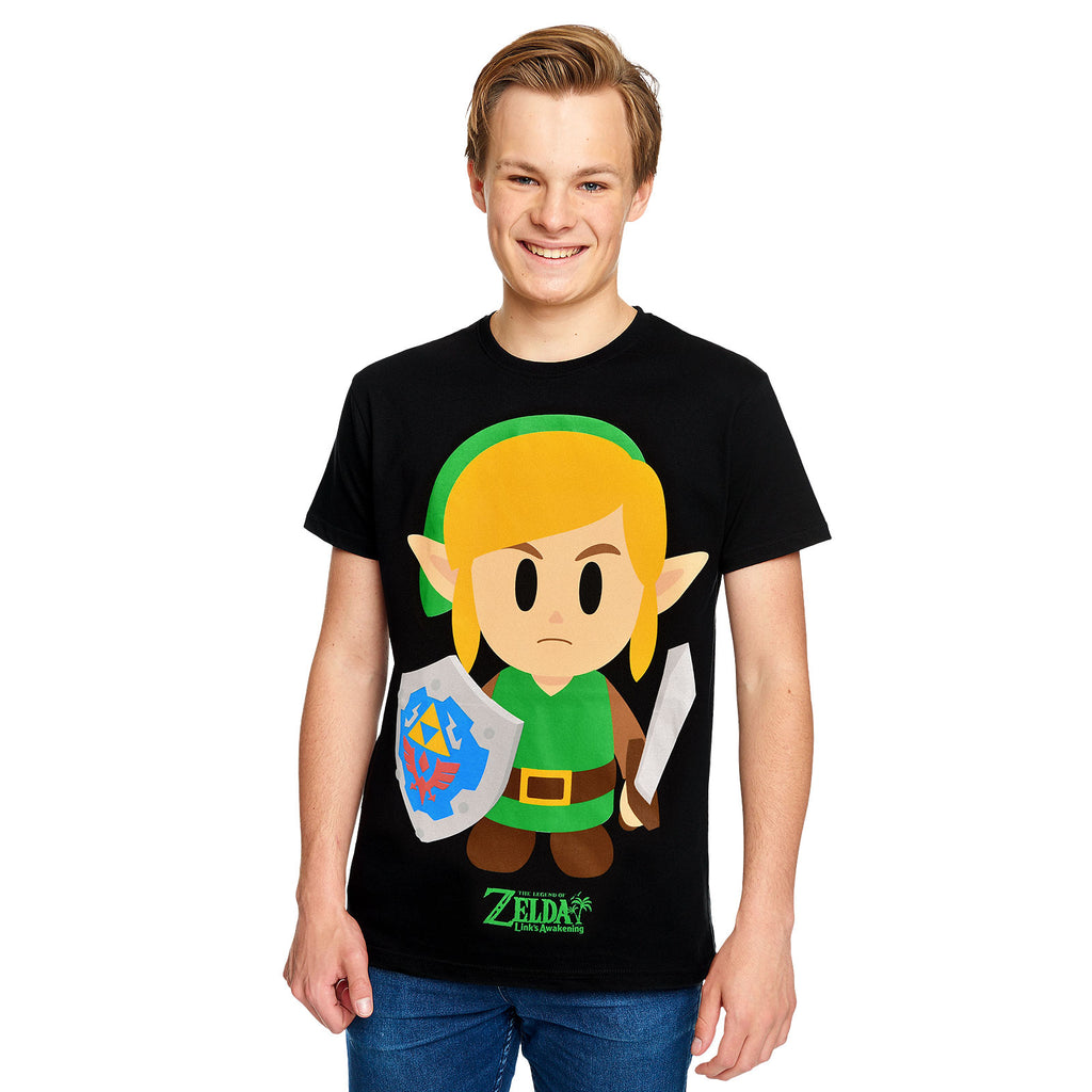 Imagen del producto Zelda - Camiseta de Link's Awakening negra