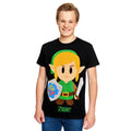 Imagen del producto Zelda - Camiseta de Link's Awakening negra