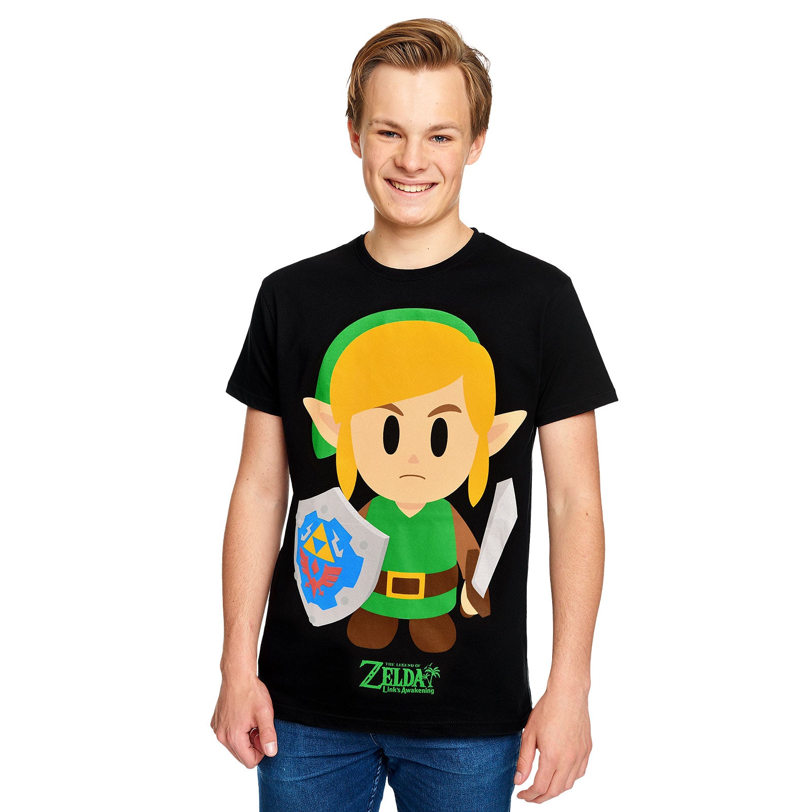 Imagen del producto Zelda - Camiseta de Link's Awakening negra