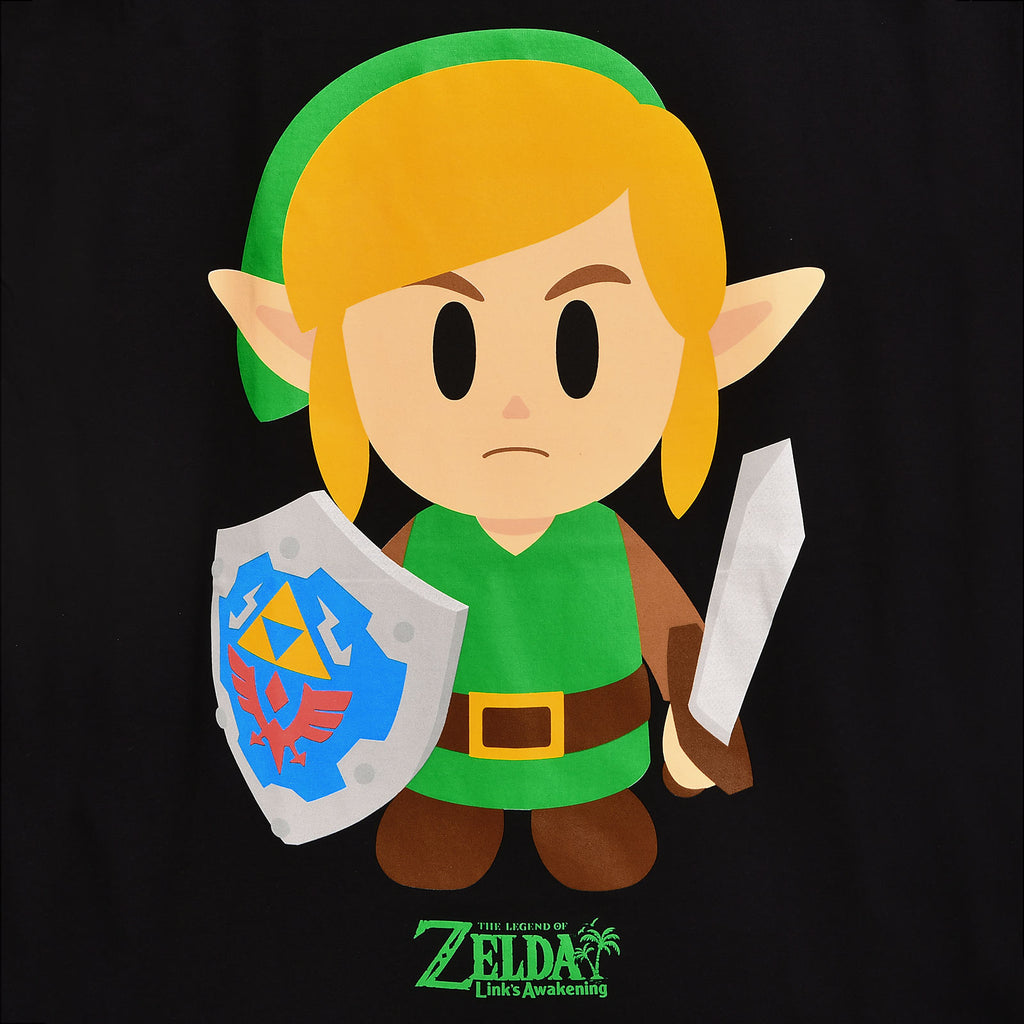 Imagen del producto Zelda - Camiseta de Link's Awakening negra